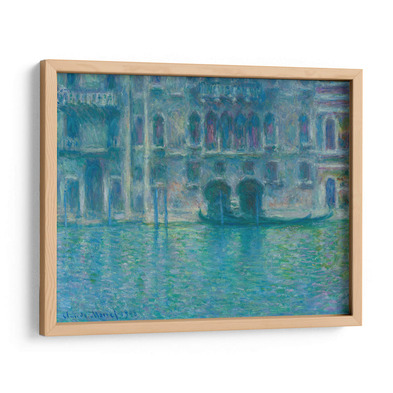 Palazzo da Mula, Venecia - Claude Monet | Cuadro decorativo de Canvas Lab