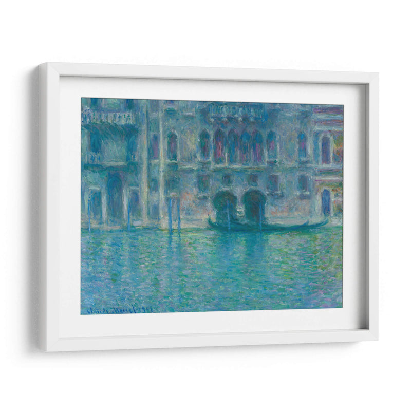 Palazzo da Mula, Venecia - Claude Monet | Cuadro decorativo de Canvas Lab