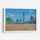 Campo de amapolas, Giverny - Claude Monet | Cuadro decorativo de Canvas Lab