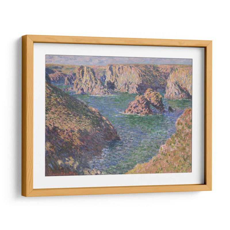 Port-Domois, Belle-Isle - Claude Monet | Cuadro decorativo de Canvas Lab