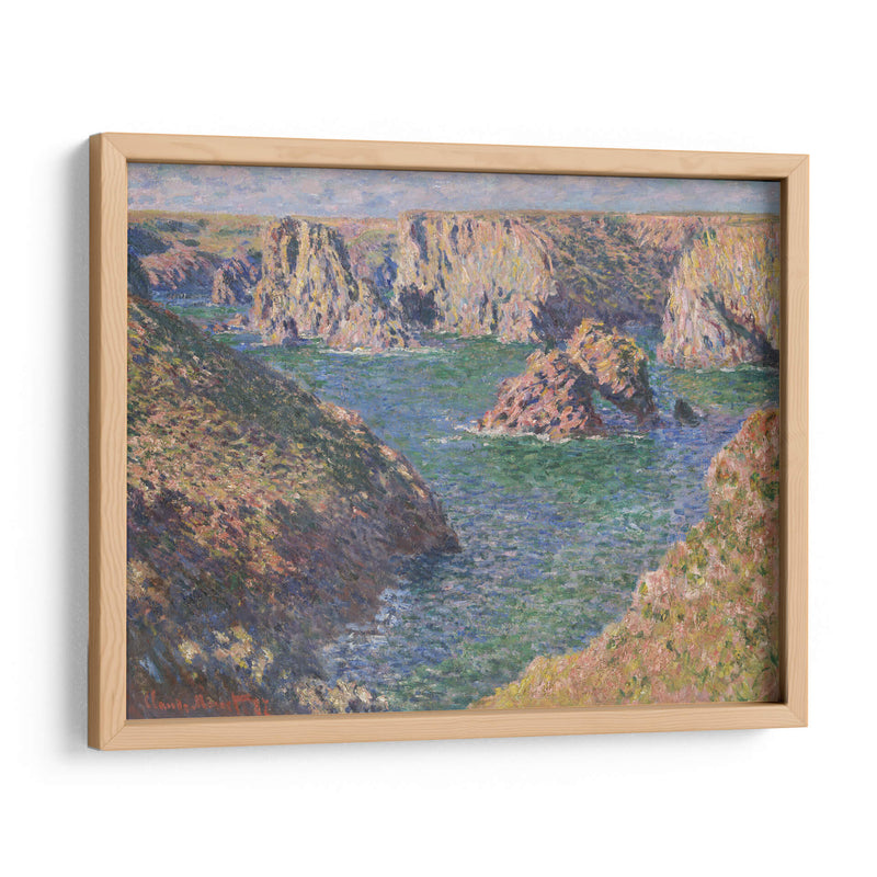 Port-Domois, Belle-Isle - Claude Monet | Cuadro decorativo de Canvas Lab