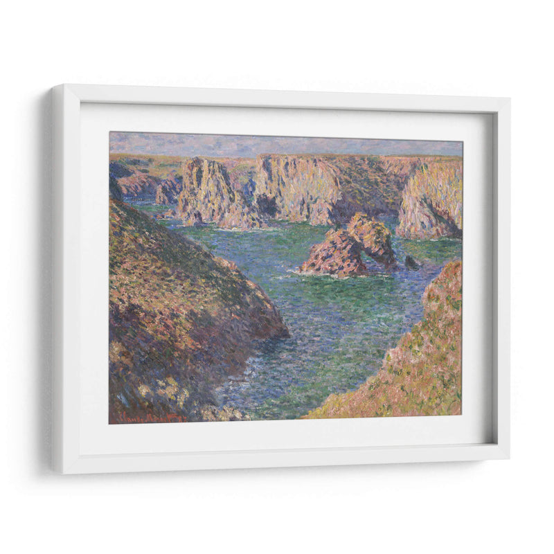 Port-Domois, Belle-Isle - Claude Monet | Cuadro decorativo de Canvas Lab