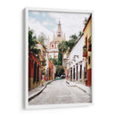 Callejón con vista a la Catedral | Cuadro decorativo de Canvas Lab