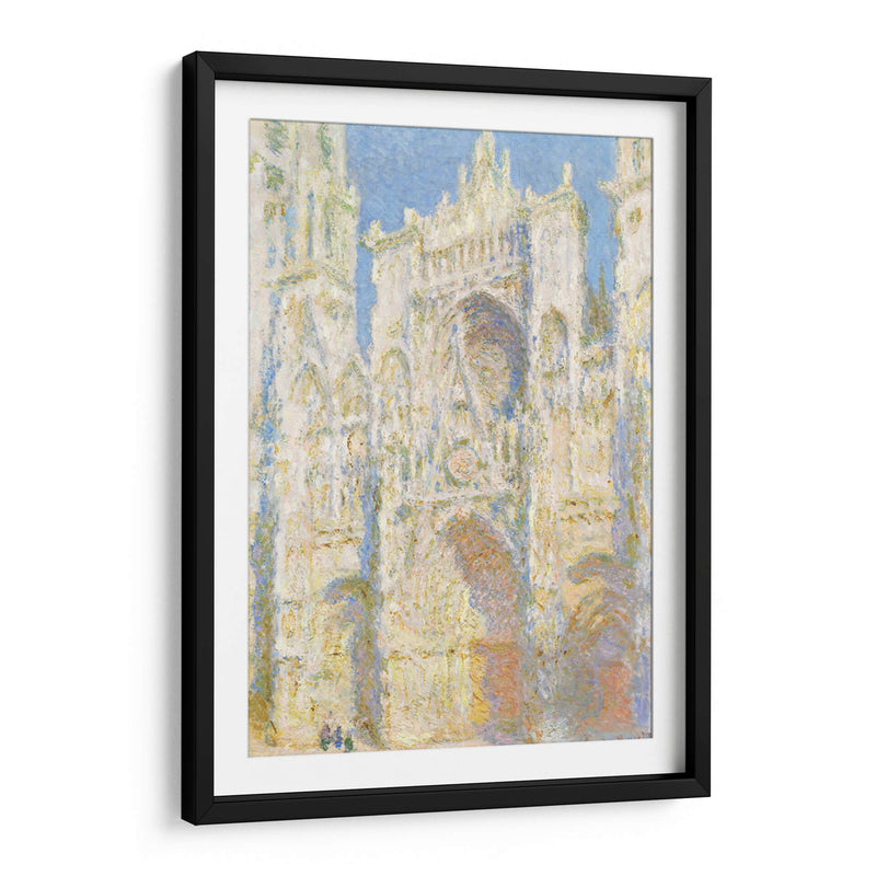 Catedral de Rouen, fachada oeste, luz del sol - Claude Monet | Cuadro decorativo de Canvas Lab