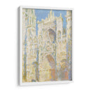 Catedral de Rouen, fachada oeste, luz del sol - Claude Monet | Cuadro decorativo de Canvas Lab