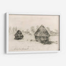 Pilas de trigo - Claude Monet | Cuadro decorativo de Canvas Lab