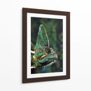 Camaleón verde | Cuadro decorativo de Canvas Lab