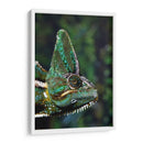 Camaleón verde | Cuadro decorativo de Canvas Lab