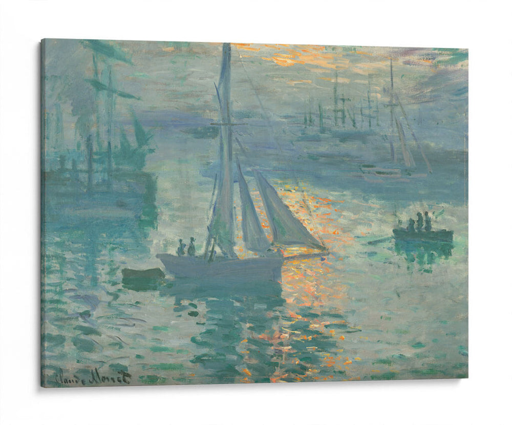 Amanecer - Claude Monet | Cuadro decorativo de Canvas Lab