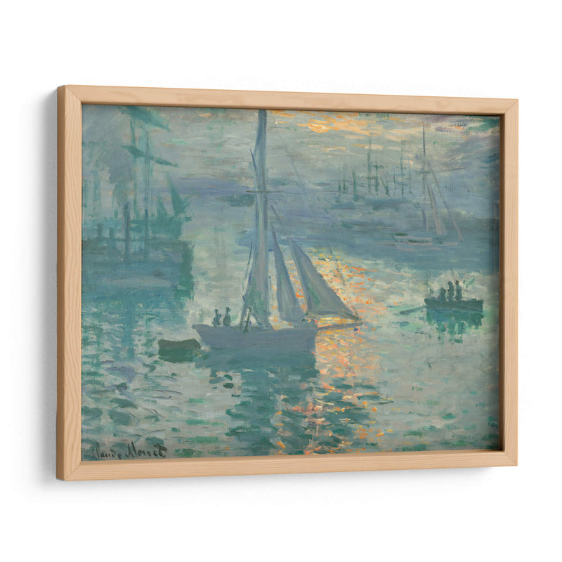 Amanecer - Claude Monet | Cuadro decorativo de Canvas Lab