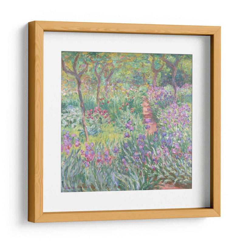 Lirios en el jardín - Claude Monet | Cuadro decorativo de Canvas Lab