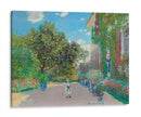 La casa del artista en Argenteuil - Claude Monet | Cuadro decorativo de Canvas Lab