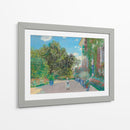 La casa del artista en Argenteuil - Claude Monet | Cuadro decorativo de Canvas Lab