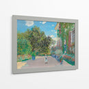 La casa del artista en Argenteuil - Claude Monet | Cuadro decorativo de Canvas Lab