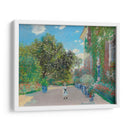 La casa del artista en Argenteuil - Claude Monet | Cuadro decorativo de Canvas Lab
