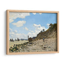 La playa de Honfleur - Claude Monet | Cuadro decorativo de Canvas Lab