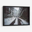 Camino nevado | Cuadro decorativo de Canvas Lab