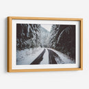 Camino nevado | Cuadro decorativo de Canvas Lab