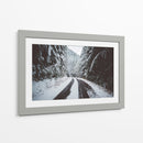 Camino nevado | Cuadro decorativo de Canvas Lab