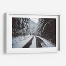 Camino nevado | Cuadro decorativo de Canvas Lab