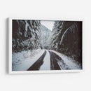 Camino nevado | Cuadro decorativo de Canvas Lab