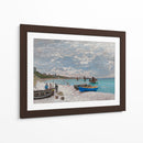 La playa en Sainte-Adresse - Claude Monet | Cuadro decorativo de Canvas Lab