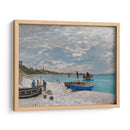 La playa en Sainte-Adresse - Claude Monet | Cuadro decorativo de Canvas Lab