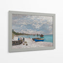 La playa en Sainte-Adresse - Claude Monet | Cuadro decorativo de Canvas Lab