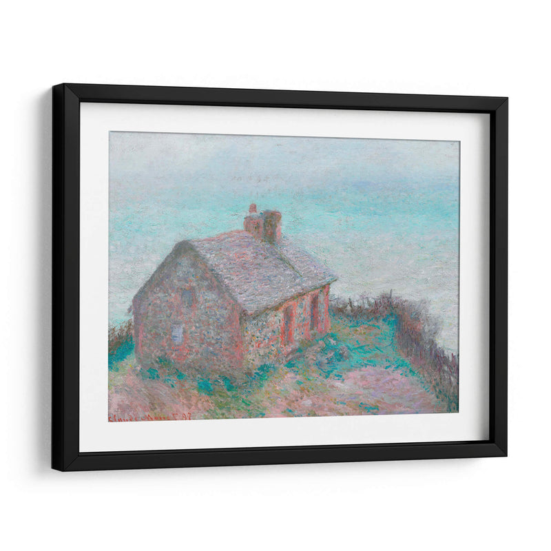 La Casa de los aduaneros en Varengeville - Claude Monet | Cuadro decorativo de Canvas Lab