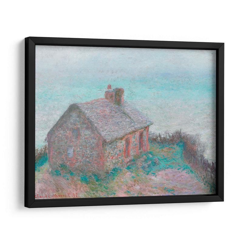 La Casa de los aduaneros en Varengeville - Claude Monet | Cuadro decorativo de Canvas Lab