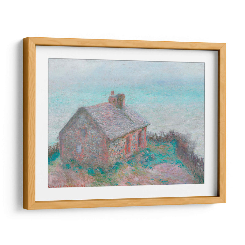 La Casa de los aduaneros en Varengeville - Claude Monet | Cuadro decorativo de Canvas Lab