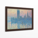 Londres, el Parlamento (efecto de neblina) - Claude Monet | Cuadro decorativo de Canvas Lab