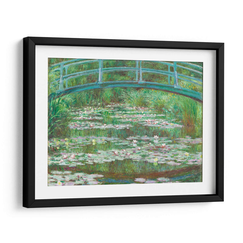 La pasarela japonesa - Claude Monet | Cuadro decorativo de Canvas Lab