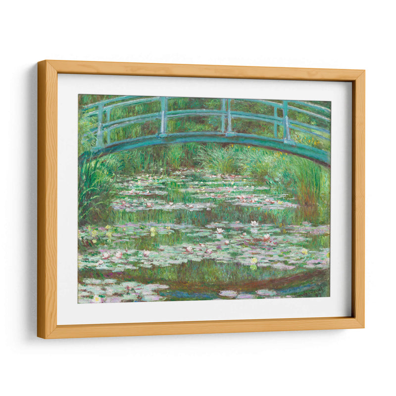 La pasarela japonesa - Claude Monet | Cuadro decorativo de Canvas Lab