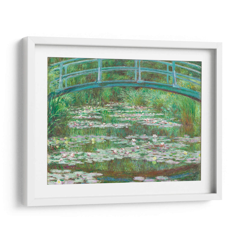 La pasarela japonesa - Claude Monet | Cuadro decorativo de Canvas Lab