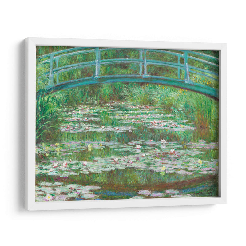 La pasarela japonesa - Claude Monet | Cuadro decorativo de Canvas Lab