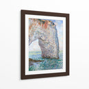 La Manneporte cerca de Étretat - Claude Monet | Cuadro decorativo de Canvas Lab