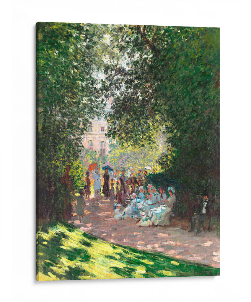 El Parc Monceau II - Claude Monet | Cuadro decorativo de Canvas Lab