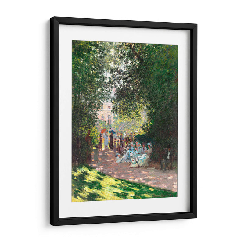 El Parc Monceau II - Claude Monet | Cuadro decorativo de Canvas Lab