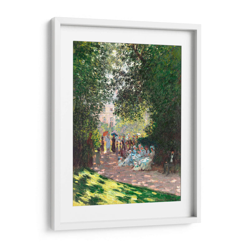 El Parc Monceau - Claude Monet | Cuadro decorativo de Canvas Lab