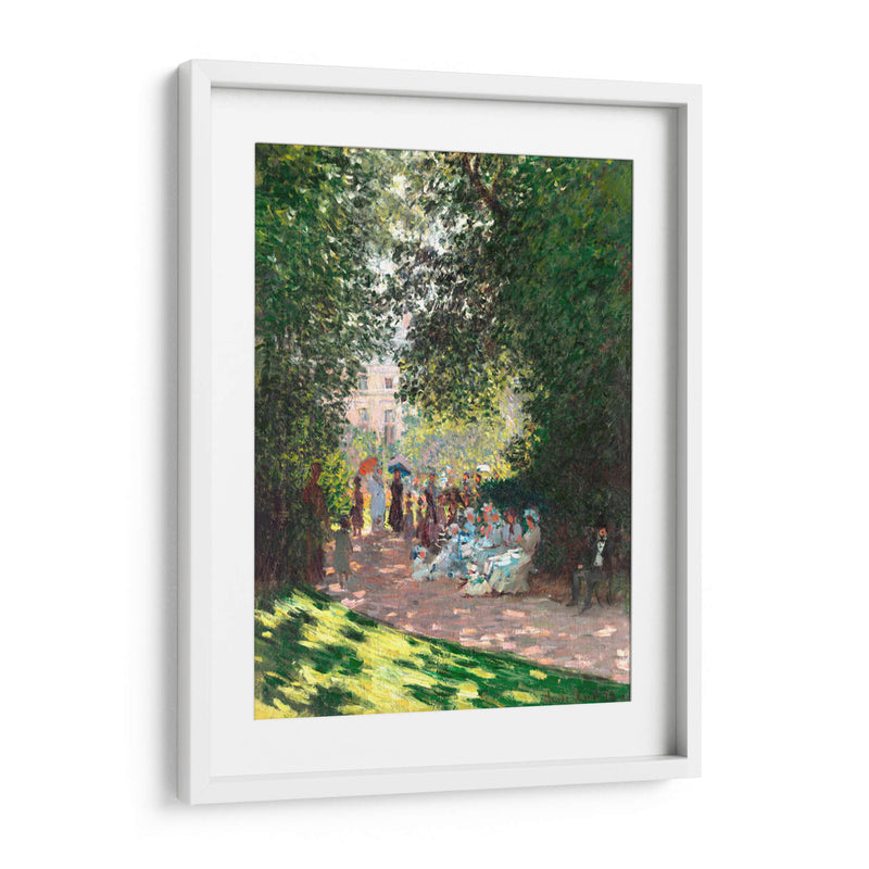 El Parc Monceau II - Claude Monet | Cuadro decorativo de Canvas Lab