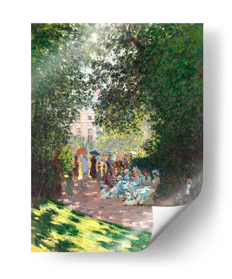 El Parc Monceau - Claude Monet | Cuadro decorativo de Canvas Lab