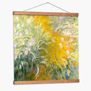 El camino a través de los lirios - Claude O. Monet | Cuadro decorativo de Canvas Lab