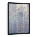 El portal de la catedral de Rouen a la luz de la mañana - II - Claude Monet | Cuadro decorativo de Canvas Lab