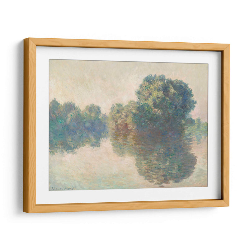 El Sena en Giverny - Claude Monet | Cuadro decorativo de Canvas Lab