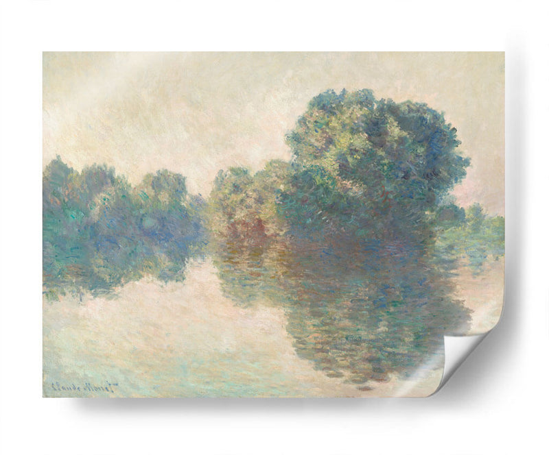 El Sena en Giverny - Claude Monet | Cuadro decorativo de Canvas Lab