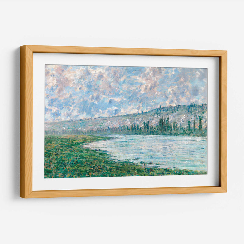 El Sena en Vétheuil - Claude Monet | Cuadro decorativo de Canvas Lab