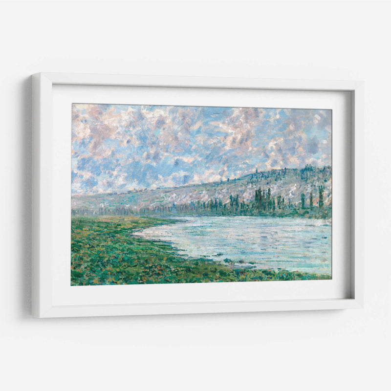 El Sena en Vétheuil - Claude Monet | Cuadro decorativo de Canvas Lab