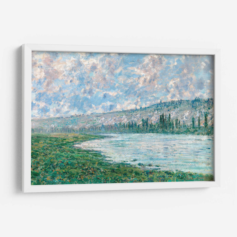 El Sena en Vétheuil - Claude Monet | Cuadro decorativo de Canvas Lab