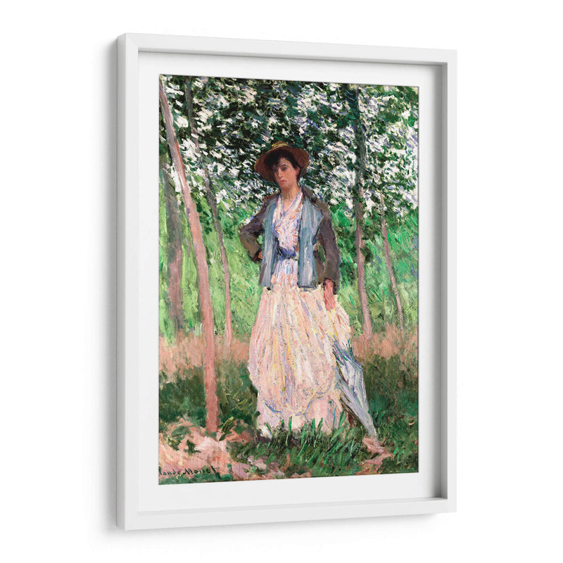 Suzanne Hoschedé - Claude Monet | Cuadro decorativo de Canvas Lab